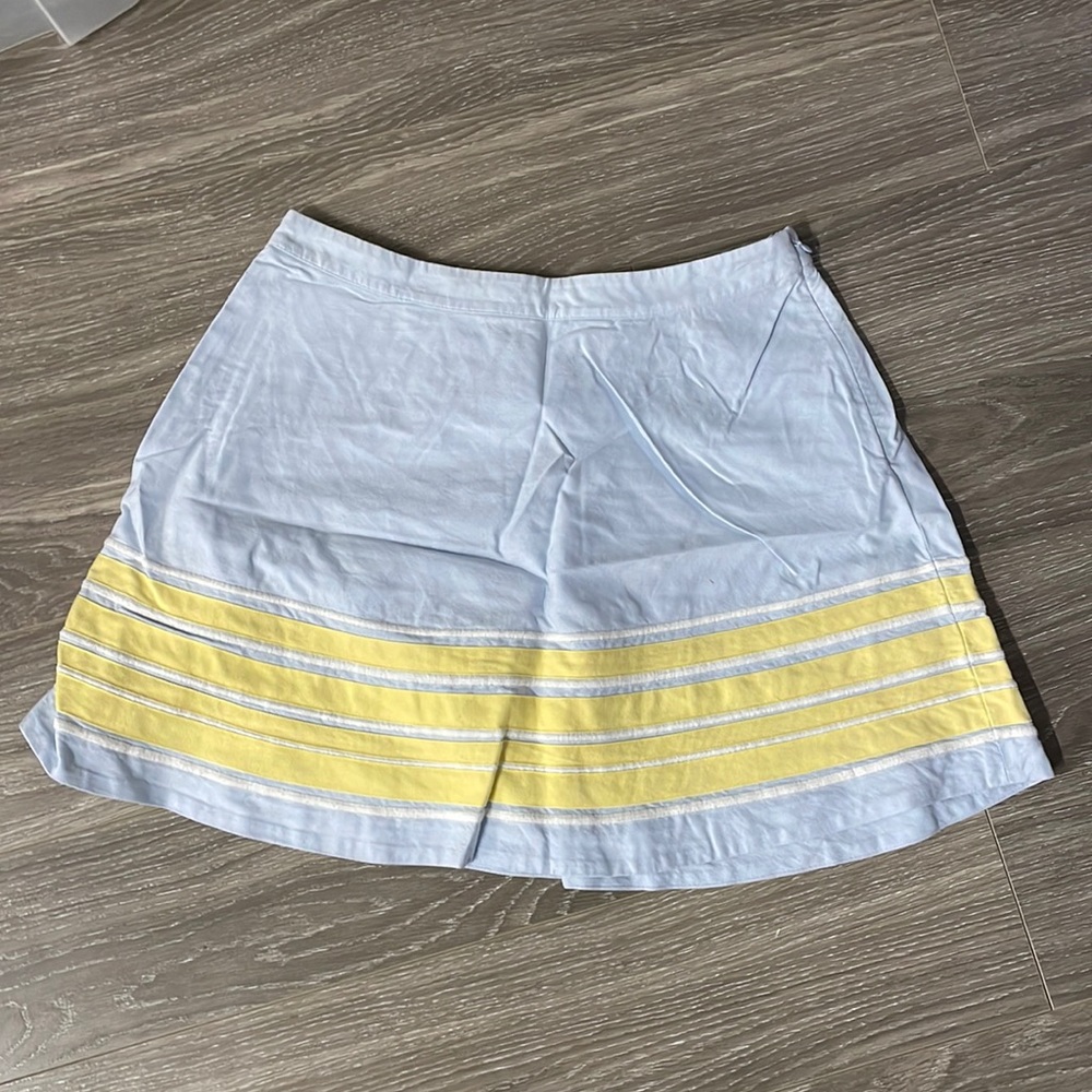VINEYARD VINES BLUE STRIPED SKIRT SIZE 8